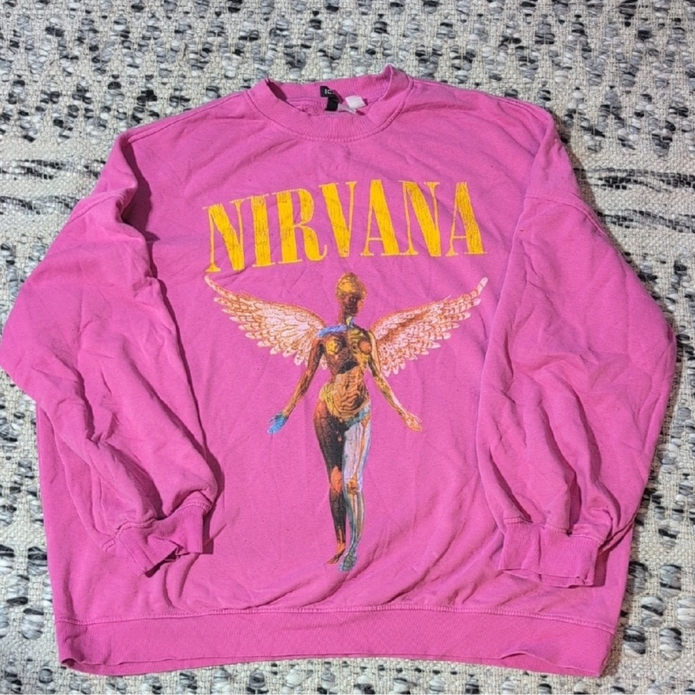Nirvana In Utero Crewneck Sz XL